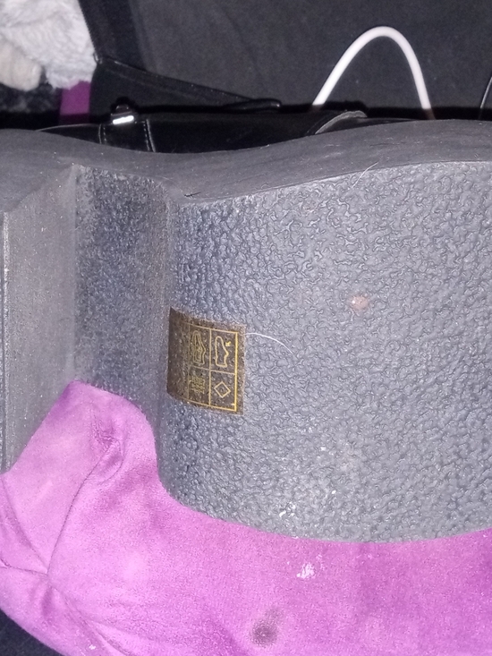 Women's Black Lace-Up Platform Knee Boots - Picture 3 of 3